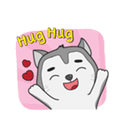 Siberian Husky's Lover（個別スタンプ：10）