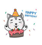 Siberian Husky's Lover（個別スタンプ：21）