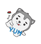 Siberian Husky's Lover（個別スタンプ：34）