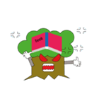 Tree all book（個別スタンプ：3）
