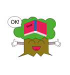 Tree all book（個別スタンプ：11）