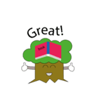 Tree all book（個別スタンプ：36）
