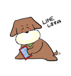 犬まっしぐら（個別スタンプ：3）