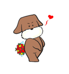 犬まっしぐら（個別スタンプ：6）