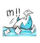 Shark in final crisis（個別スタンプ：6）