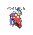 配達員スタンプ4．四輪配達員ver（個別スタンプ：8）