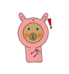A rabbear（個別スタンプ：15）