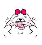 Fluffy Ball Girl - Chapter of Daily Life（個別スタンプ：9）