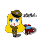 Police girls（個別スタンプ：1）