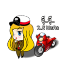 Police girls（個別スタンプ：7）