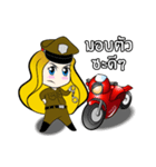 Police girls（個別スタンプ：10）