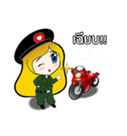 Police girls（個別スタンプ：11）