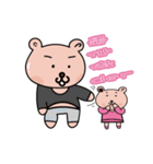 Fashion bear ＆ flower bear life（個別スタンプ：27）