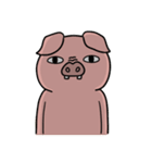 Exaggerated pig（個別スタンプ：20）