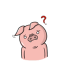 Exaggerated pig（個別スタンプ：38）