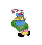 ひげモフおじさん（個別スタンプ：3）