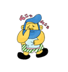 ひげモフおじさん（個別スタンプ：15）