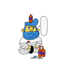 ひげモフおじさん（個別スタンプ：18）