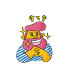 ひげモフおじさん（個別スタンプ：30）