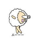 まん丸羊のひつじん2（個別スタンプ：38）