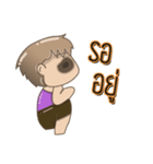 yingtaloy cute Girl（個別スタンプ：17）