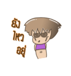 yingtaloy cute Girl（個別スタンプ：27）