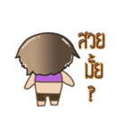 yingtaloy cute Girl（個別スタンプ：40）