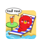 One Kuma : MR. Red Bear（個別スタンプ：16）