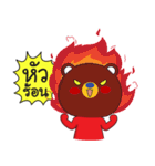 One Kuma : MR. Red Bear（個別スタンプ：23）