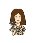 Fashionista Girls Sticker（個別スタンプ：6）
