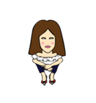 Fashionista Girls Sticker（個別スタンプ：21）