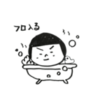 like the YUKI faces that Rie drew（個別スタンプ：7）