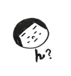 like the YUKI faces that Rie drew（個別スタンプ：8）
