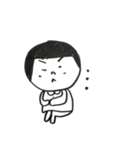 like the YUKI faces that Rie drew（個別スタンプ：16）