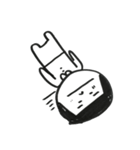 like the YUKI faces that Rie drew（個別スタンプ：21）