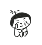 like the YUKI faces that Rie drew（個別スタンプ：22）