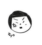 like the YUKI faces that Rie drew（個別スタンプ：32）
