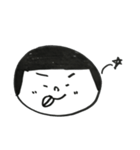 like the YUKI faces that Rie drew（個別スタンプ：34）