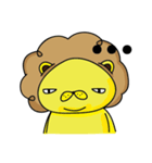 Have curry hair of lion（個別スタンプ：4）