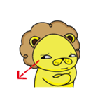Have curry hair of lion（個別スタンプ：37）