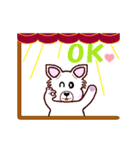 動くかわいいラッキー犬（個別スタンプ：6）