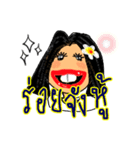 Sandy is a Southern girl in Thailand.（個別スタンプ：9）