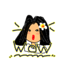 Sandy is a Southern girl in Thailand.（個別スタンプ：33）
