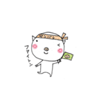 かわいいほのぼのブタちゃん（個別スタンプ：14）