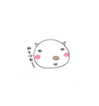 かわいいほのぼのブタちゃん（個別スタンプ：35）