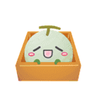 Funny Fruit with Expression（個別スタンプ：4）