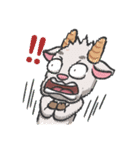 Dai-one Farm : Wolf ＆ Sheep（個別スタンプ：2）
