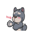 Dai-one Farm : Wolf ＆ Sheep（個別スタンプ：11）
