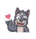 Dai-one Farm : Wolf ＆ Sheep（個別スタンプ：13）