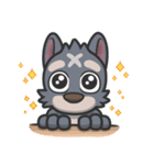Dai-one Farm : Wolf ＆ Sheep（個別スタンプ：19）